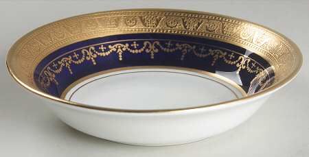 Georgian Cobalt Fruit/Dessert (Sauce) Bowl