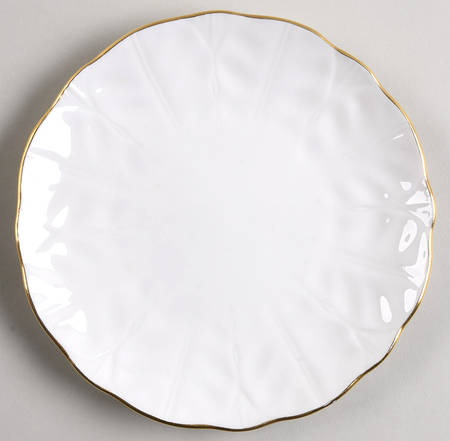 Golden Crocus (Coupe) Bread & Butter Plate