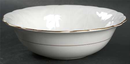 Golden Crocus (Coupe) 9" Round Vegetable Bowl