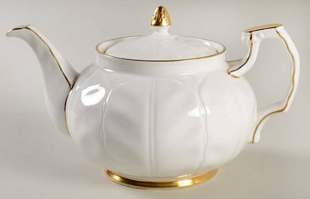 Golden Crocus (Coupe) Teapot & Lid