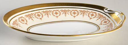 Gold Dowery Pickle Dish