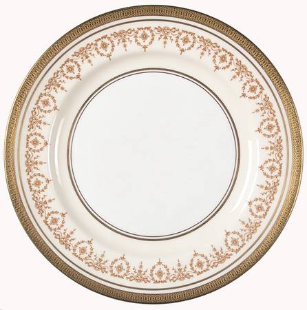 Gold Dowery Luncheon Plate