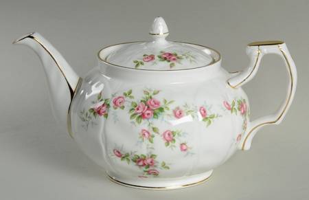 Grotto Rose Teapot & Lid