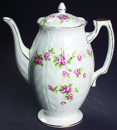 Grotto Rose Mini Coffee Pot & Lid