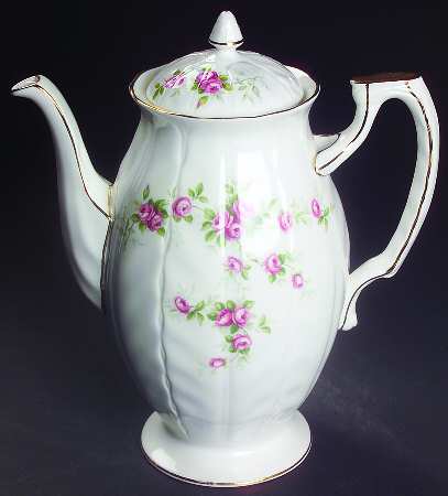 Grotto Rose Coffee Pot & Lid