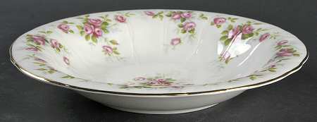 Grotto Rose Coupe Soup Bowl