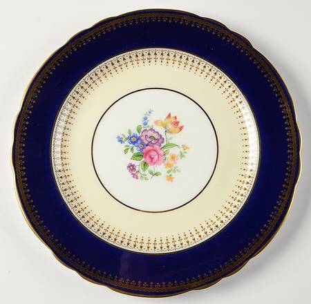 Hatfield Cobalt Blue Luncheon Plate