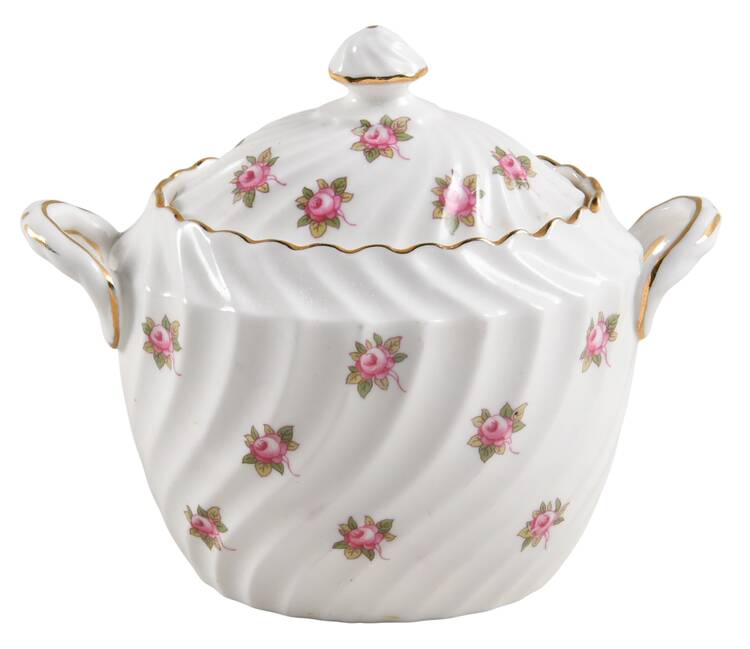 Hathaway Sugar Bowl & Lid