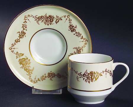 Highfield Flat Cup & Saucer Set