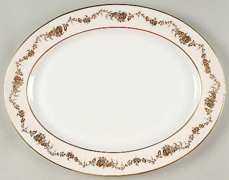 Highfield 15" Oval Serving Platter