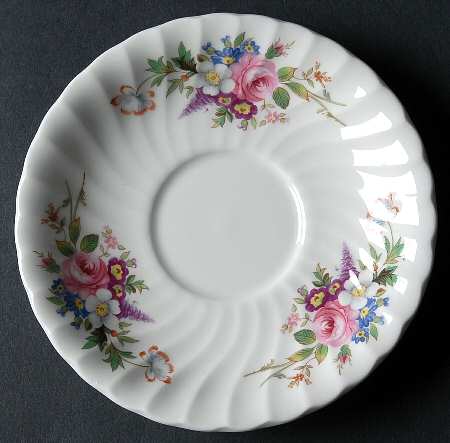 Howard Sprays Saucer for Flat Cup