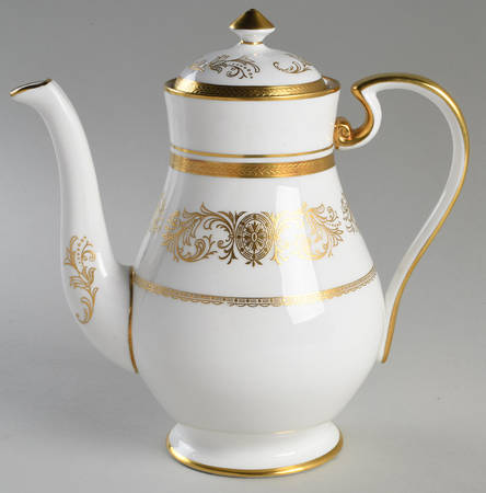 Imperial Gold Coffee Pot & Lid