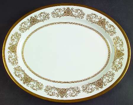 Imperial Gold 13" Oval Serving Platter