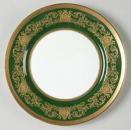 Imperial Laurel Green Salad Plate