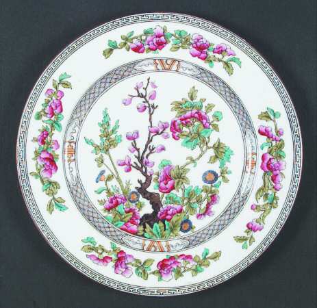 Indian Tree (Gold Trim, Black Key, Smooth) by John  Aynsley &amp; Sons