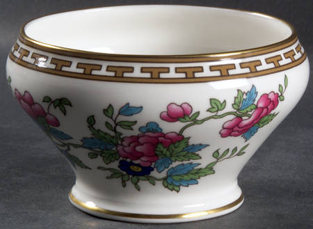 Indian Tree (Gold Trim, Gold Key, Smooth) Mini Open Sugar Bowl