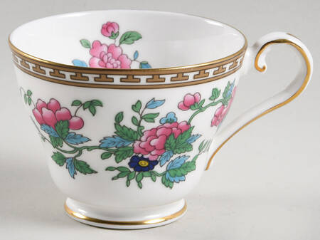 Indian Tree (Gold Trim, Gold Key, Smooth) Footed Cup