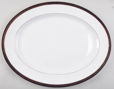 Jubilee Cobalt Blue 15" Oval Serving Platter