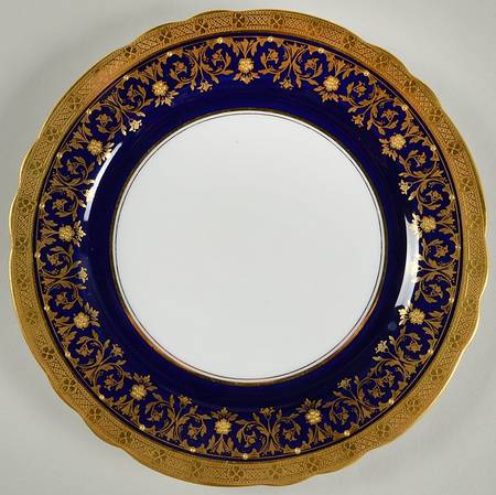Kenilworth Cobalt Blue (Scalloped) Salad Plate