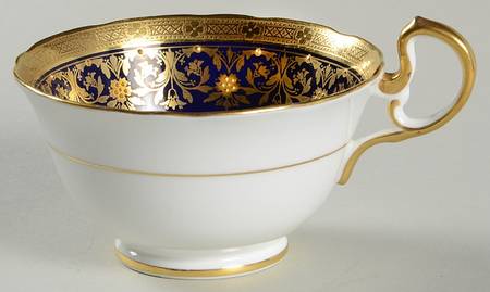 Kenilworth Cobalt Blue (Scalloped) Footed Cup
