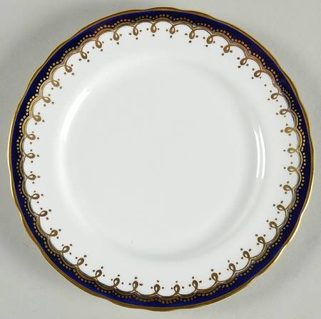 Laurette Cobalt Blue Bread & Butter Plate