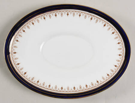 Leighton Cobalt (Smooth) Underplate for Gravy Boat