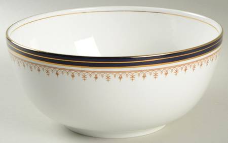 Leighton Cobalt (Smooth) 8" Salad Serving Bowl