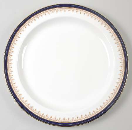 Leighton Cobalt (Smooth) 12" Chop Plate (Round Platter)