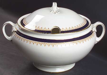 Leighton Cobalt (Smooth) Tureen &  Lid