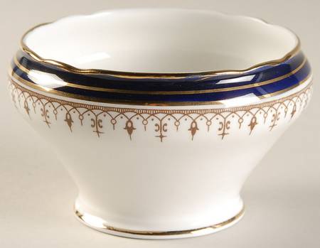 Leighton Cobalt (Scalloped) Open Sugar Bowl