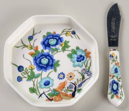 Marlina Individual Butter Dish & Knife Set