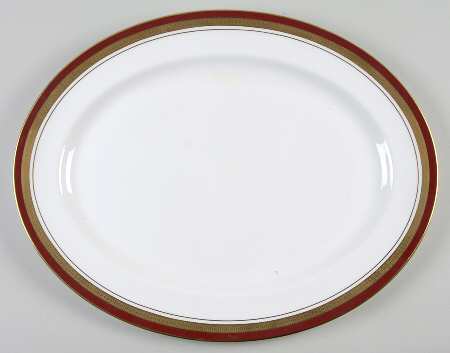 Marone Royale 16" Oval Serving Platter