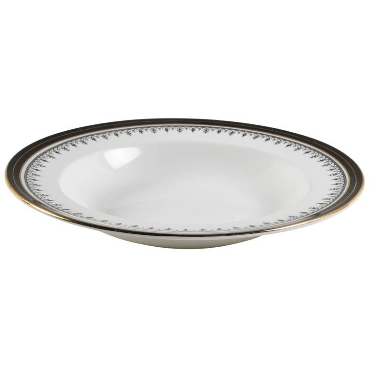 Midnight Rim Soup Bowl