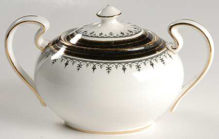 Midnight Sugar Bowl & Lid