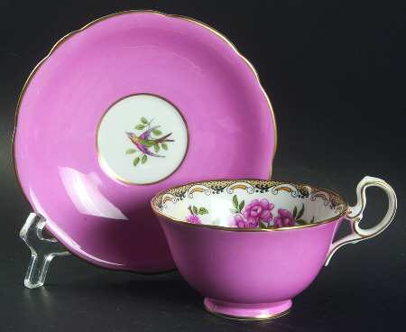Mikado Footed Cup & Saucer Set