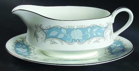 Moonlight Rose Gravy Boat & Underplate