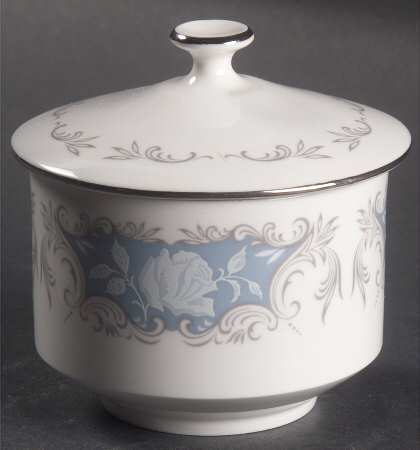 Moonlight Rose Sugar Bowl & Lid