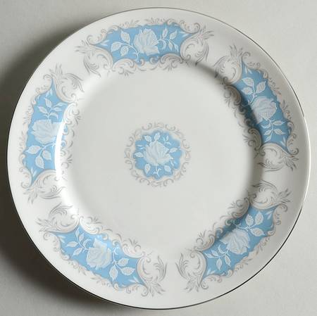 Moonlight Rose Salad Plate