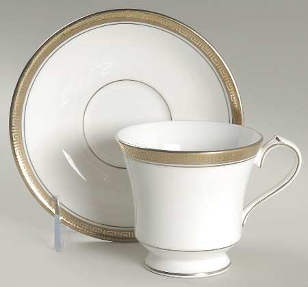 Odyssey Footed Cup & Saucer Set