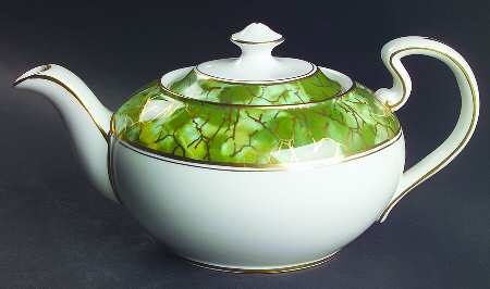 Onyx Green Teapot & Lid