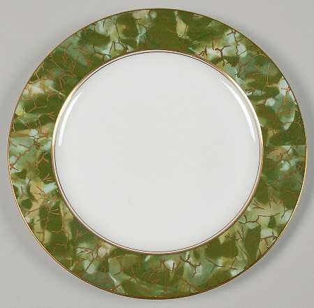 Onyx Green Luncheon Plate