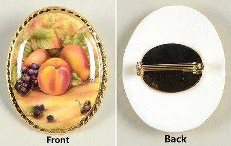 Orchard Gold Brooch