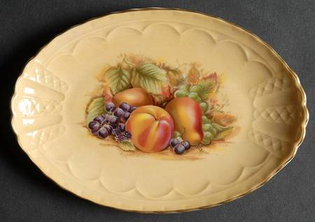 Orchard Gold 6" Oval Sovereign Tray