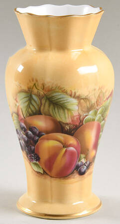 Orchard Gold 6" Edwardian Vase