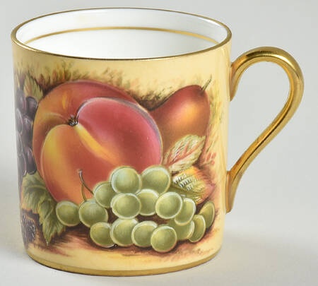Orchard Gold Flat Demitasse Cup
