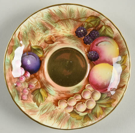 Orchard Gold Saucer for Footed Cup