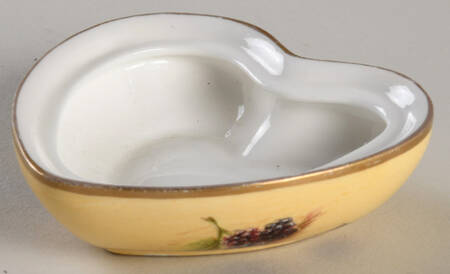 Orchard Gold Heart Shape Box No Lid