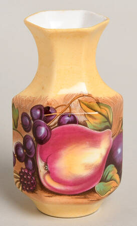 Orchard Gold Violet Vase