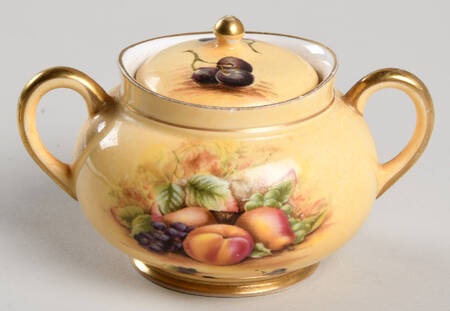 Orchard Gold Sugar Bowl & Lid