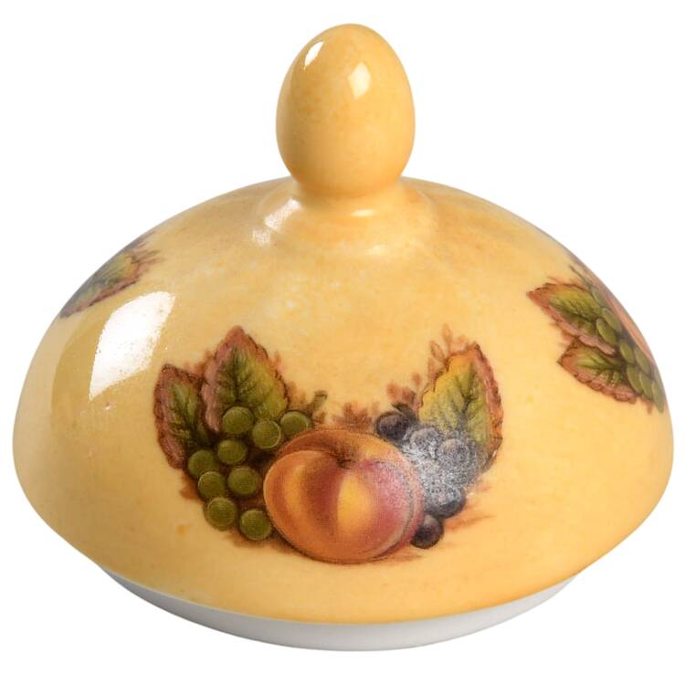 Orchard Gold 4" Sovereign Jar, Lid Only